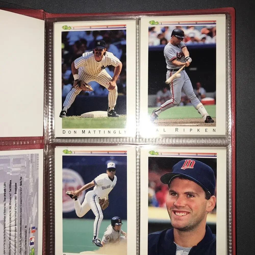 1992 CLASSIC/MAJOR LEAGUE 53 CARDS,Griffey Jr. Frank Thomas Nolan Ryan See Pic’s